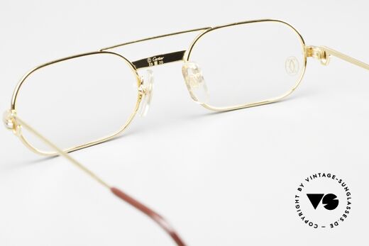 Cartier MUST LC - S Elton John Luxury Eyeglasses, NO RETRO eyewear; a 35 years old vintage ORIGINAL!, Made for Men