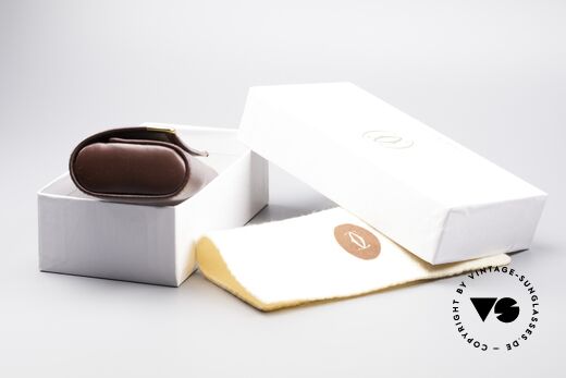 Cartier_ Leather Case For all vintage Cartiers, catalog price in the 1990's = 300 DM (315 USD), Made for Men and Women Cartier_ Leather Case For all vintage Cartiers, catalog price in the 1990's = 300 DM (315 USD), Made for Men and Women