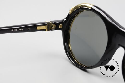 Cartier Diabolo Luxury Celebrity Shades 1991, Size: medium, Made for Men and Women