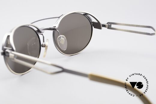 Jean Paul Gaultier 56-7107 Industrial Vintage Frame, NO RETRO sunglasses, but a rare 25 years old original, Made for Men and Women