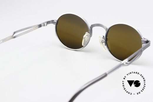 Jean Paul Gaultier 55-7107 Double Gradient Mirrored Lens, NO RETRO glasses; but a rare ORIGINAL from 1997, Made for Men and Women