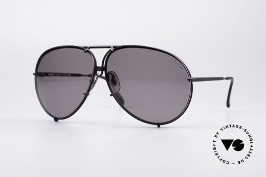 Porsche 5621 Large Old 80's Aviator Shades, model 5621 = 80's LARGE size (X-LARGE, these days), Made for Men