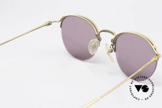 Jean Paul Gaultier 55-1172 Half Rimless Sunglasses, NO RETRO; a 30 years old Original, size 49-21, Made for Men and Women
