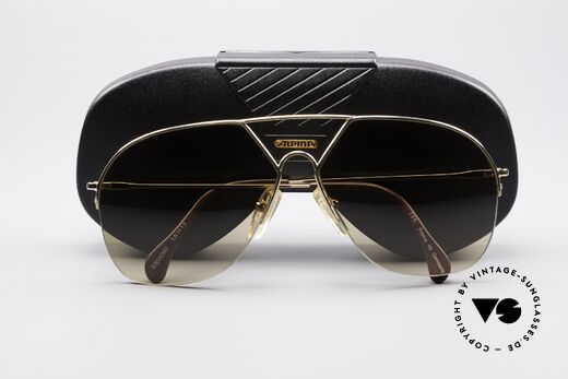 Alpina TR7 Rimless 80's Aviator Frame, NO RETRO shades, but an old ORIGINAL from 1988, Made for Men