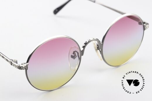 Jean Paul Gaultier 55-9671 Round Designer Sunglasses, frame (size 48-21) can be glazed with opticals, Made for Men and Women