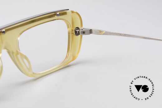 Jean Paul Gaultier 55-0771 Striking Vintage JPG Frame, the frame can be glazed with lenses of any kind, Made for Men and Women