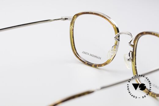 Giorgio Armani 863 Square Panto Eyeglass-Frame, frame can be glazed with optical lenses of any kind, Made for Men