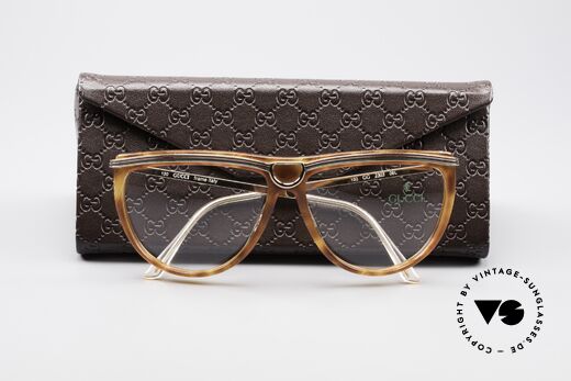 Gucci 2303 Ladies Eyeglasses 80's, frame can be glazed with optical lenses / sun lenses, Made for Women