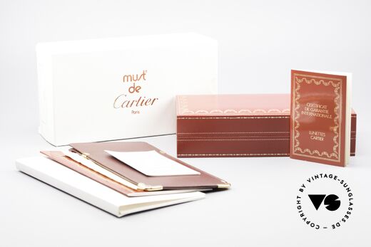 Cartier Mayfair - S Luxury Round Eyeglasses Nylor, unworn, NOS (hard to find in this condition), Made for Men and Women