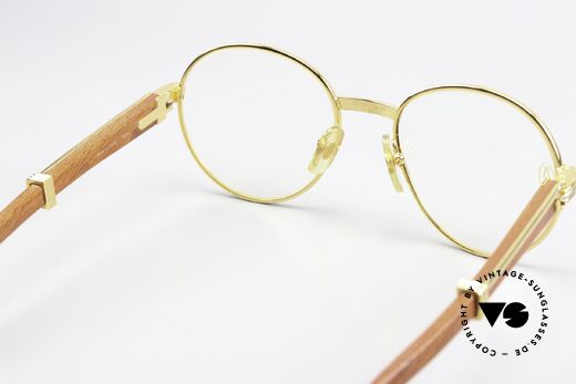 Cartier Bagatelle Bubinga Precious Wood Frame, incl. full orig. Cartier packing (true collector's item), Made for Men and Women