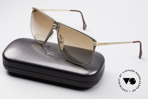 AVUS 210-30 West Germany Sunglasses, NO RETRO shades, but true vintage! (incl. Versace case), Made for Men