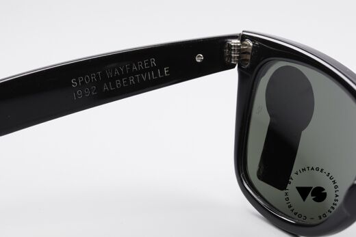 Ray Ban Wayfarer I Olympic Games Albertville, Size: medium, Made for Men and Women