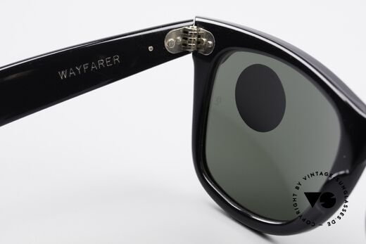 Ray Ban Wayfarer I Old 80's Sunglasses B&L USA, NO retro Italy-Wayfarer; an old 80's USA ORIGINAL, Made for Women
