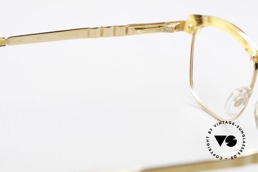 Persol Inge Ratti Gold Plated Vintage Glasses, NO retro frame, but a rare 30 years old original, Made for Men