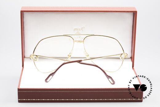 Cartier Vendome LC - M Changeable Cartier Lenses, unworn, NOS with tiny scratches from 30 years of storage, Made for Men and Women