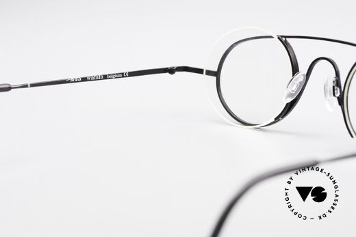 Theo Belgium Wafafa Rimless Rimmed Frame 90s, NO RETRO frame; but a rare 30 years old ORIGINAL, Made for Men and Women