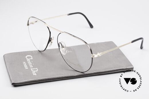 Christian Dior 2536 Vintage Aviator Glasses Men, the metal frame is made for lenses of any kind, Made for Men