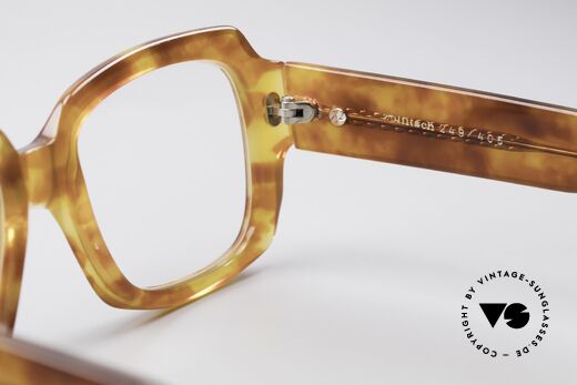 Zollitsch 249 70's Old School Eyeglasses, NO RETRO EYEWEAR, but an app. 40 years old rarity!, Made for Men