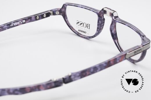 BOSS 5103 Folding Reading Eyeglasses, NO RETRO; an old original with interesting coloring, Made for Men and Women