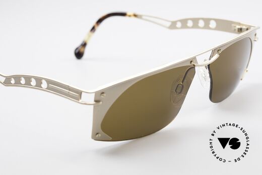 Neostyle Holiday 968 Vintage Steampunk Sunglasses, NO RETRO shades, but a rare ORIGINAL with case, Made for Men