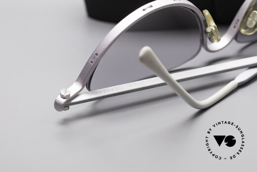 ProDesign No10 Gail Spence Design Sunglasses, light gray-gradient sun lenses & Silhouette hard case, Made for Women