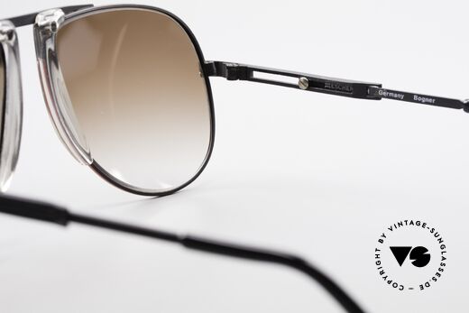 Willy Bogner 7011 Adjustable 80's Sunglasses, NO RETRO, but a rare 80's ORIGINAL (+ case by Bogner), Made for Men