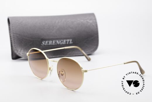 Serengeti Drivers 5346 Round Sunglasses For Driving, never worn (like all our rare round vintage sunglasses), Made for Men
