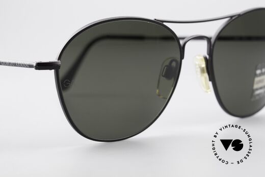 Giorgio Armani 646 Aviator Style Designer Shades, reduced to 199,-€ (tiny scratch on the right lens), Made for Men