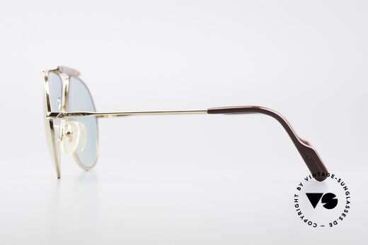 Alpina PC73 ProCar Serie Sunglasses Men, GOLD-PLATED frame, size 59/14, incl. a case by CHANEL, Made for Men and Women