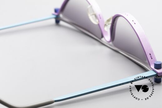 ProDesign No6 True Vintage From 1995, the gray sun lenses can be replaced with prescriptions, Made for Women