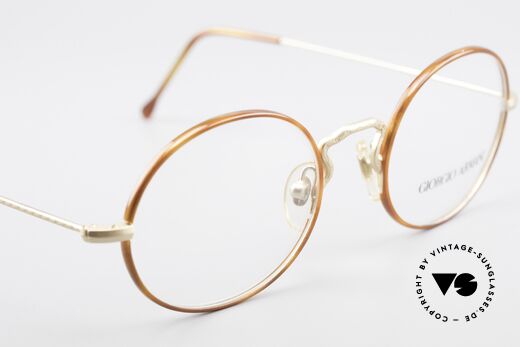 Giorgio Armani 247 90's Oval Eyeglasses No Retro, frame can be glazed with optical lenses / sun lenses, Made for Men and Women