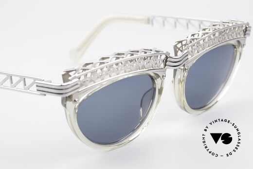 Jean Paul Gaultier 56-0271 Eiffel Tower Rihanna Shades, unused (like all our Haute Couture Gaultier sunglasses), Made for Women