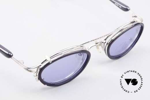 Yohji Yamamoto 51-7210 Clip-On 90's No Retro Shades, frame can be glazed with optical lenses of any kind, Made for Men and Women
