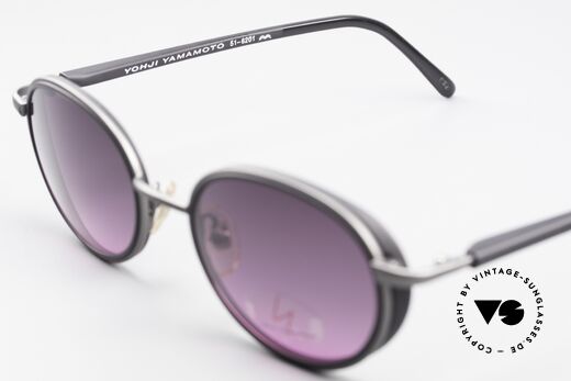 Yohji Yamamoto 51-6201 Side Shields Sunglasses 90's, NO RETRO shades, but a Yamamoto ORIGINAL from 1995, Made for Women
