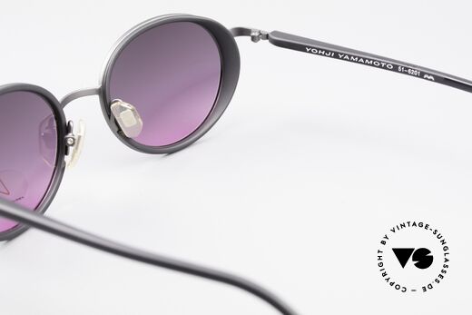 Yohji Yamamoto 51-6201 Side Shields Sunglasses 90's, Size: medium, Made for Women