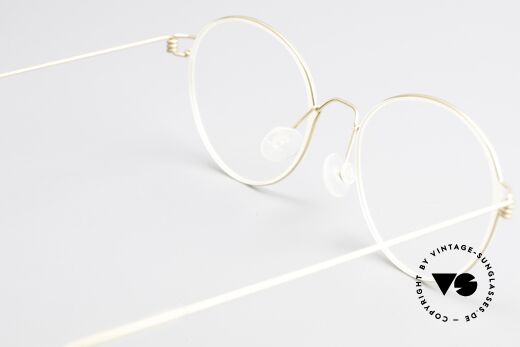 Lindberg Panto Air Titan Rim Classic Unisex Eyeglasses, simple & strong frame: free from screws, rivets & welds, Made for Men and Women