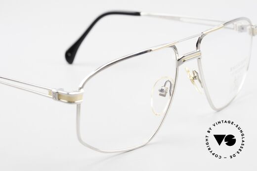 Roman Rothschild R11 Palladium Finish 18kt Gold, NO RETRO glasses, but a precious original from the 80's, Made for Men