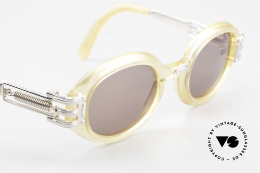 Jean Paul Gaultier 56-5203 90's Steampunk Shades Oval, NO RETRO GLASSES, but a genuine old 90's ORIGINAL, Made for Men and Women