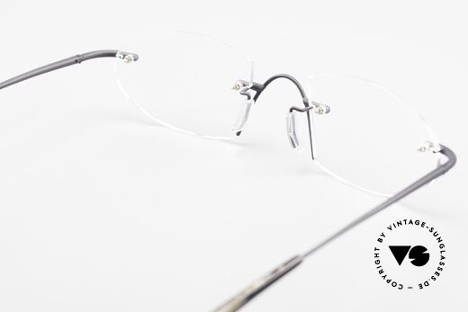 Bugatti 357 Odotype Rimless Designer Frame Men, progressive lenses, lens size can be changed, Made for Men