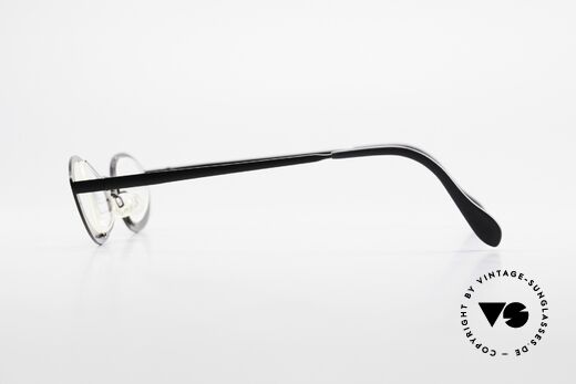 Theo Belgium RaRa Rimless 90's Cateye Glasses, demo lenses can be replaced with lenses of any kind, Made for Women