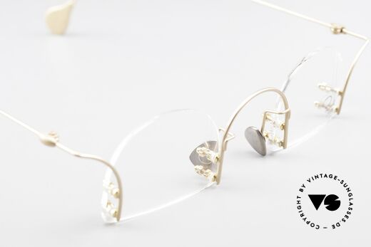 Paul Chiol 03 Unique Rimless Eyeglasses, lens size & lens shape can be changed if needed, Made for Men and Women