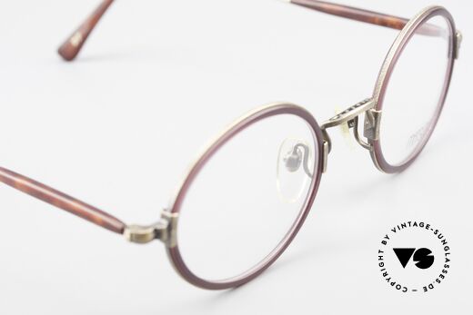 Matsuda 2834 Oval Round 90's Eyeglass-Frame, Size: medium, Made for Men and Women