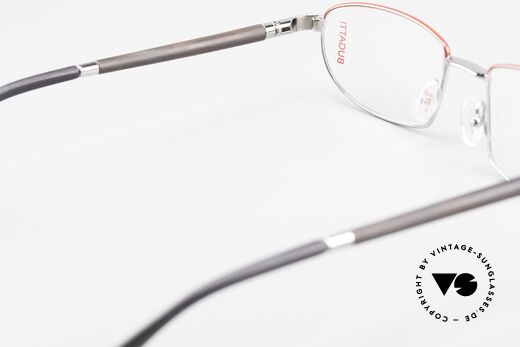Bugatti 537 Genuine Horn Frame Palladium, this model is definitely at the top of the eyewear sector, Made for Men