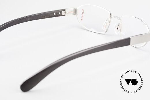 Bugatti 530 Ebony Titan Palladium Frame, unworn rarity for all lovers of quality; with orig. case, Made for Men