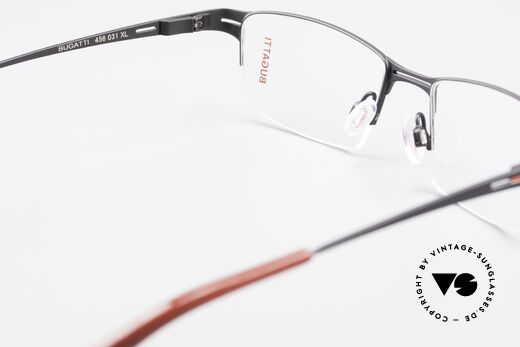 Bugatti 456 Titanium Eyeglass-Frame Nylor, NO RETRO specs, but an approx. 15 years old rarity, Made for Men