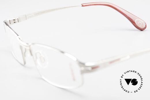 Bugatti 455 Titanium Frame Satin Palladium, Size: large, Made for Men