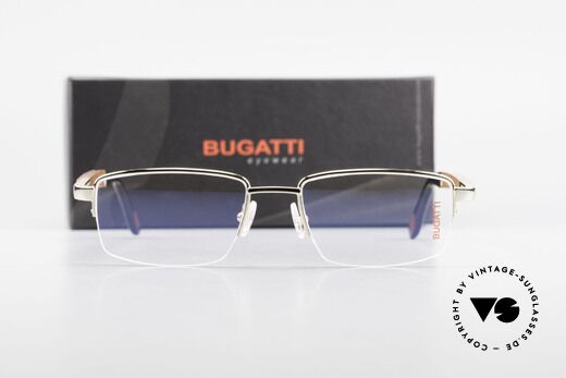 Bugatti 547 Precious Padouk Wood Gold M, Size: medium, Made for Men