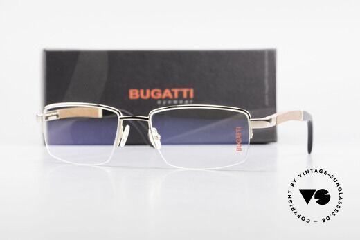 Bugatti 547 Precious Padouk Wood Gold L, Size: large, Made for Men
