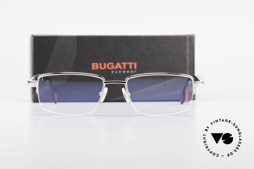 Bugatti 547 Precious Ebony Palladium L, Size: large, Made for Men