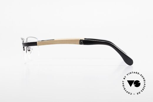 Bugatti 547 Walnut Wood Luxury Glasses M, unworn rarity for all lovers of quality; with orig. case, Made for Men